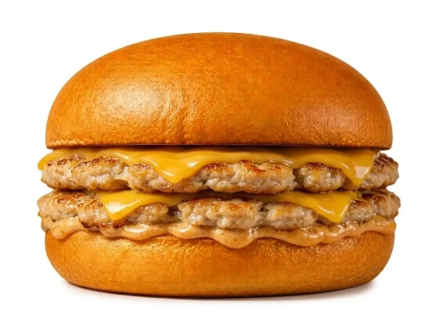 Double Smash Chicken Burger