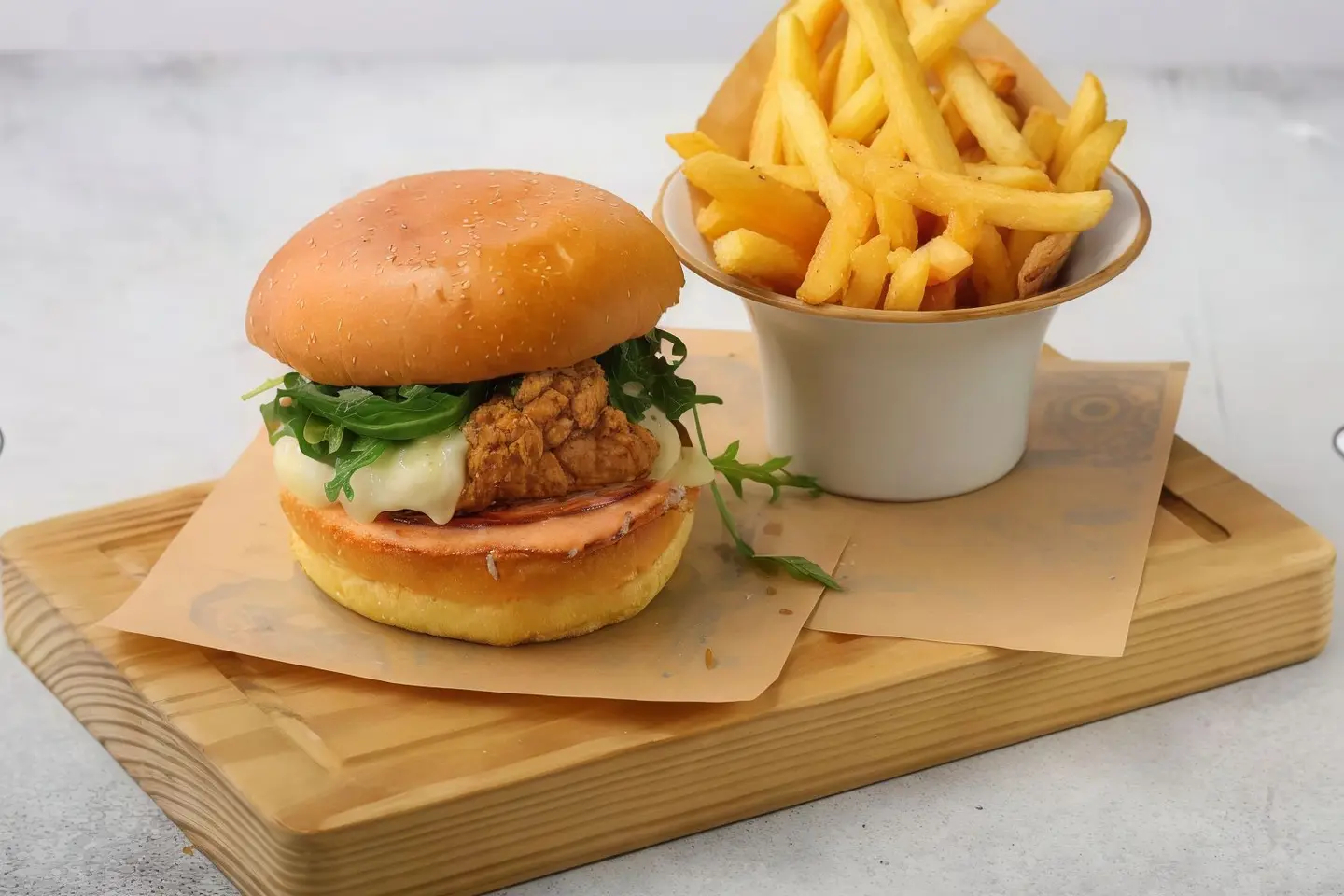 Crispy Chicken Burger