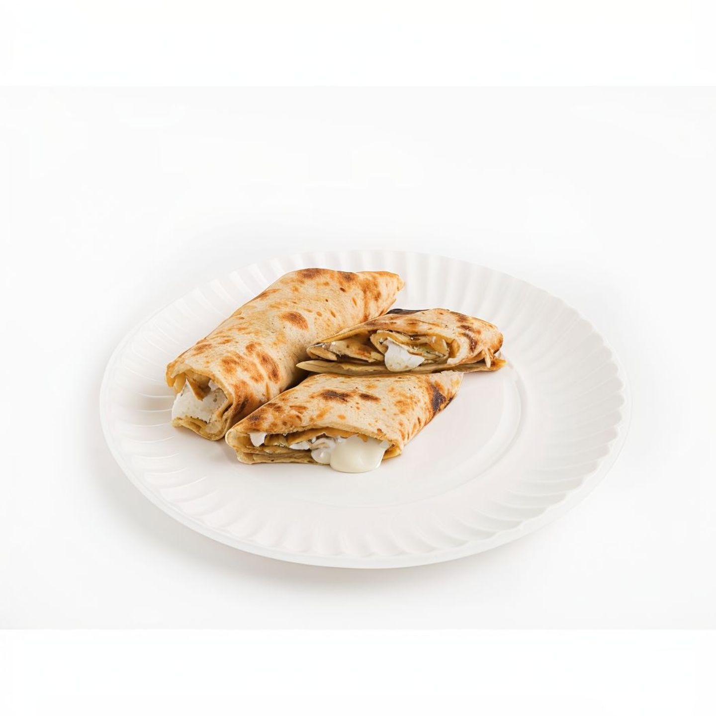 Chapati Cheese And Eggs