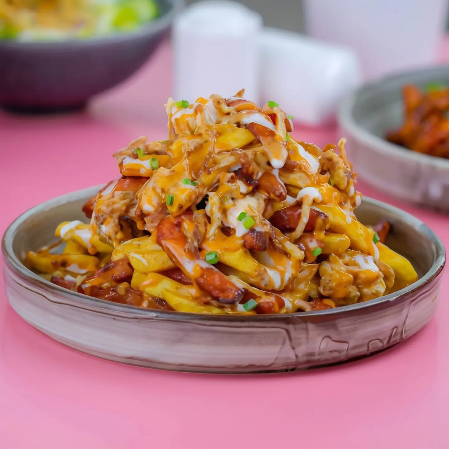 Cheese Fries Chicken