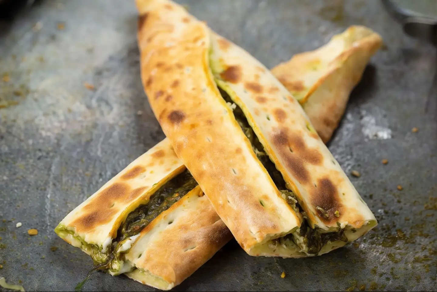Spinach With Labneh Pie