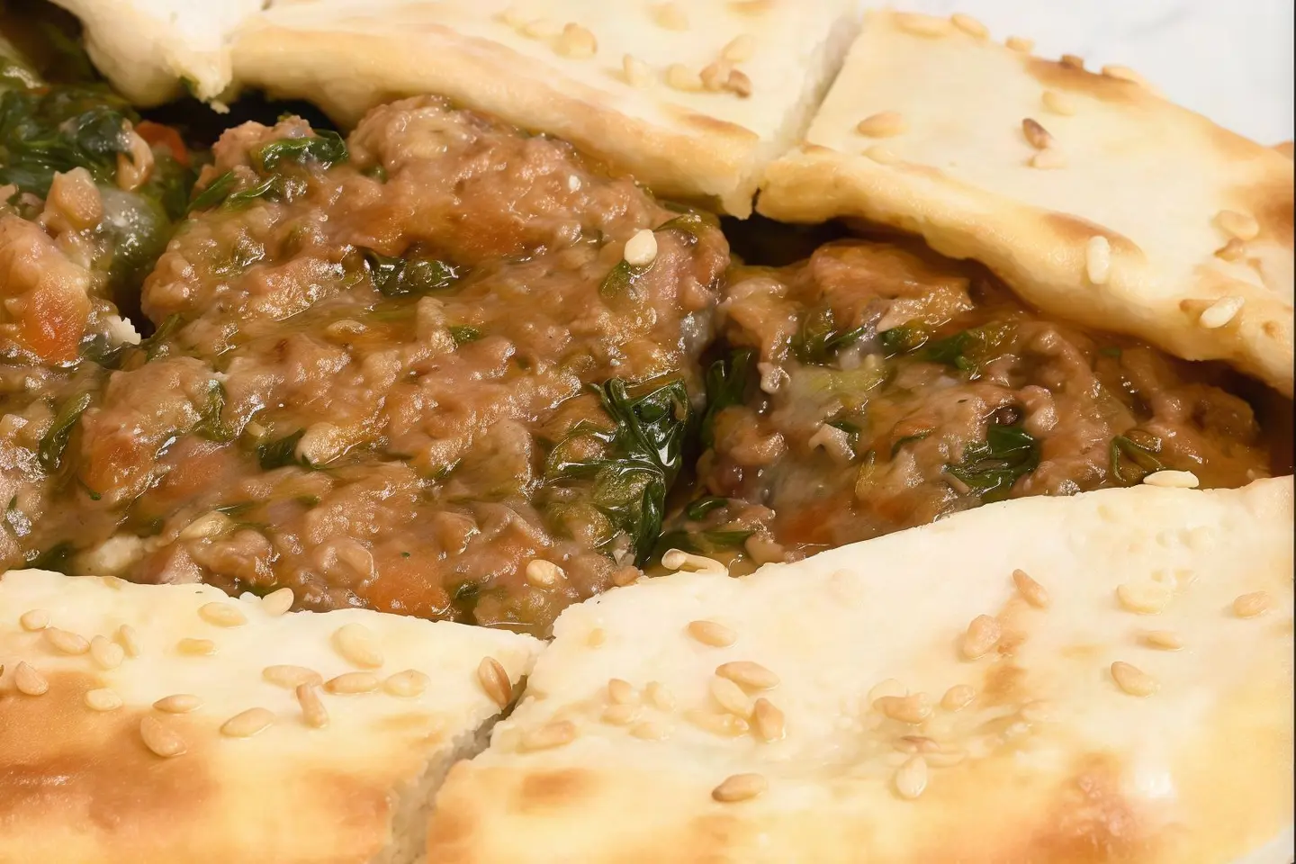 Spinach Pie With Meat