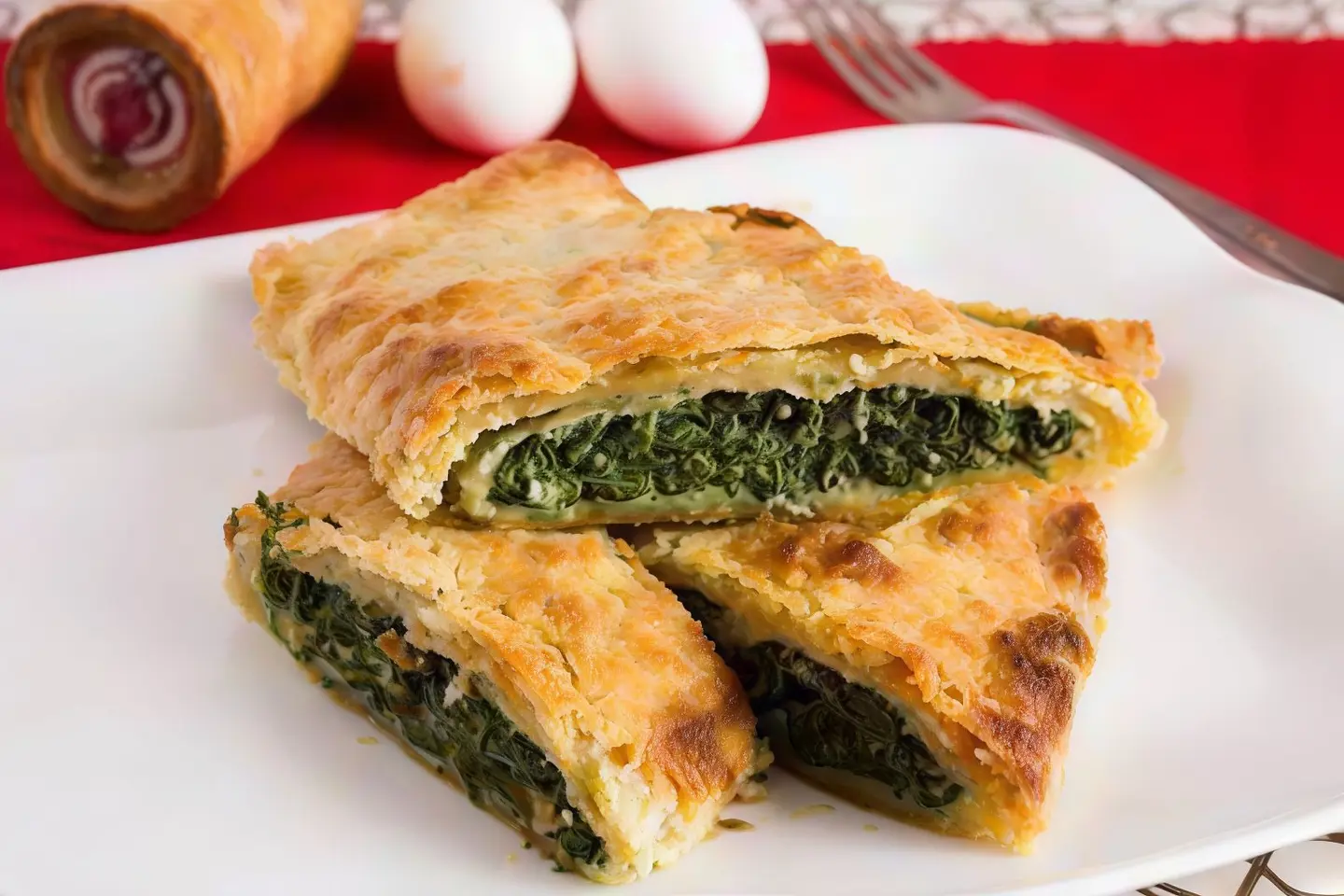 Spinach And Egg Pie