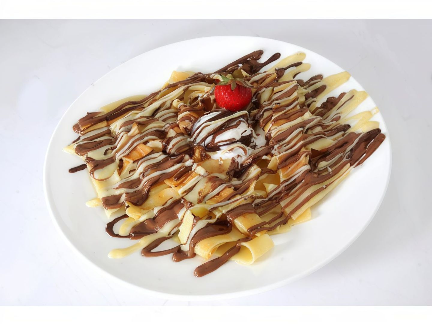 Fettuccine Crepe Fruits
