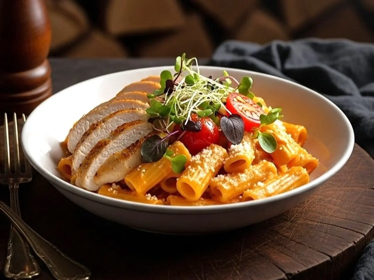 Pasta Chicken Sano Healthy