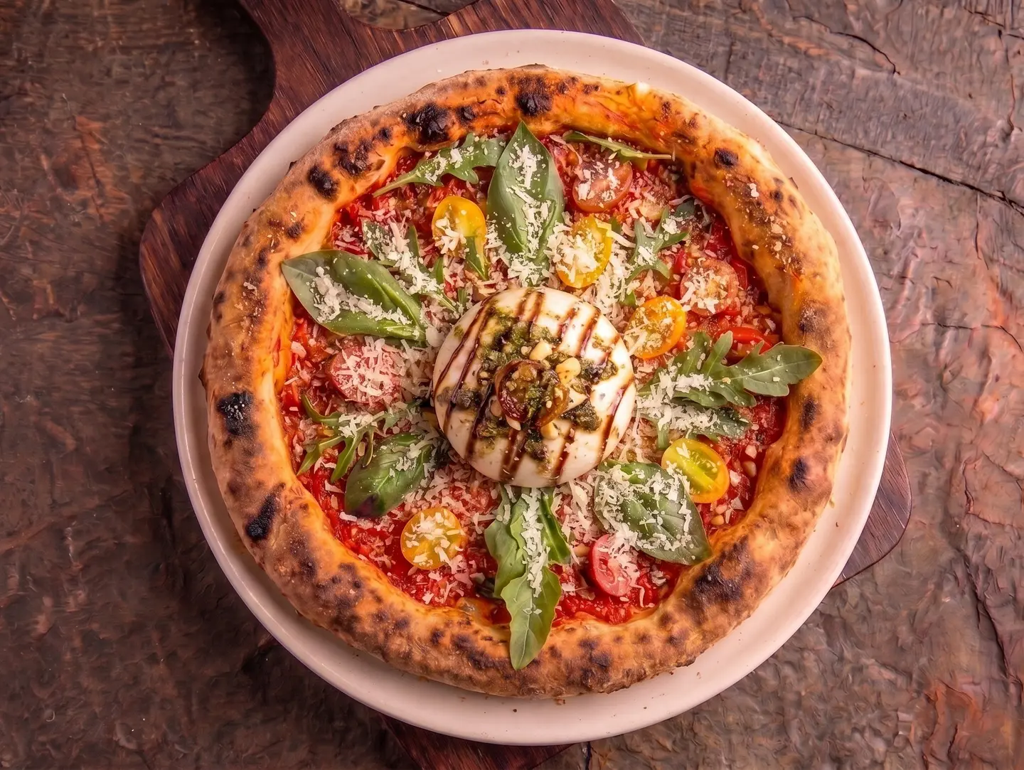 Burrata Pizza
