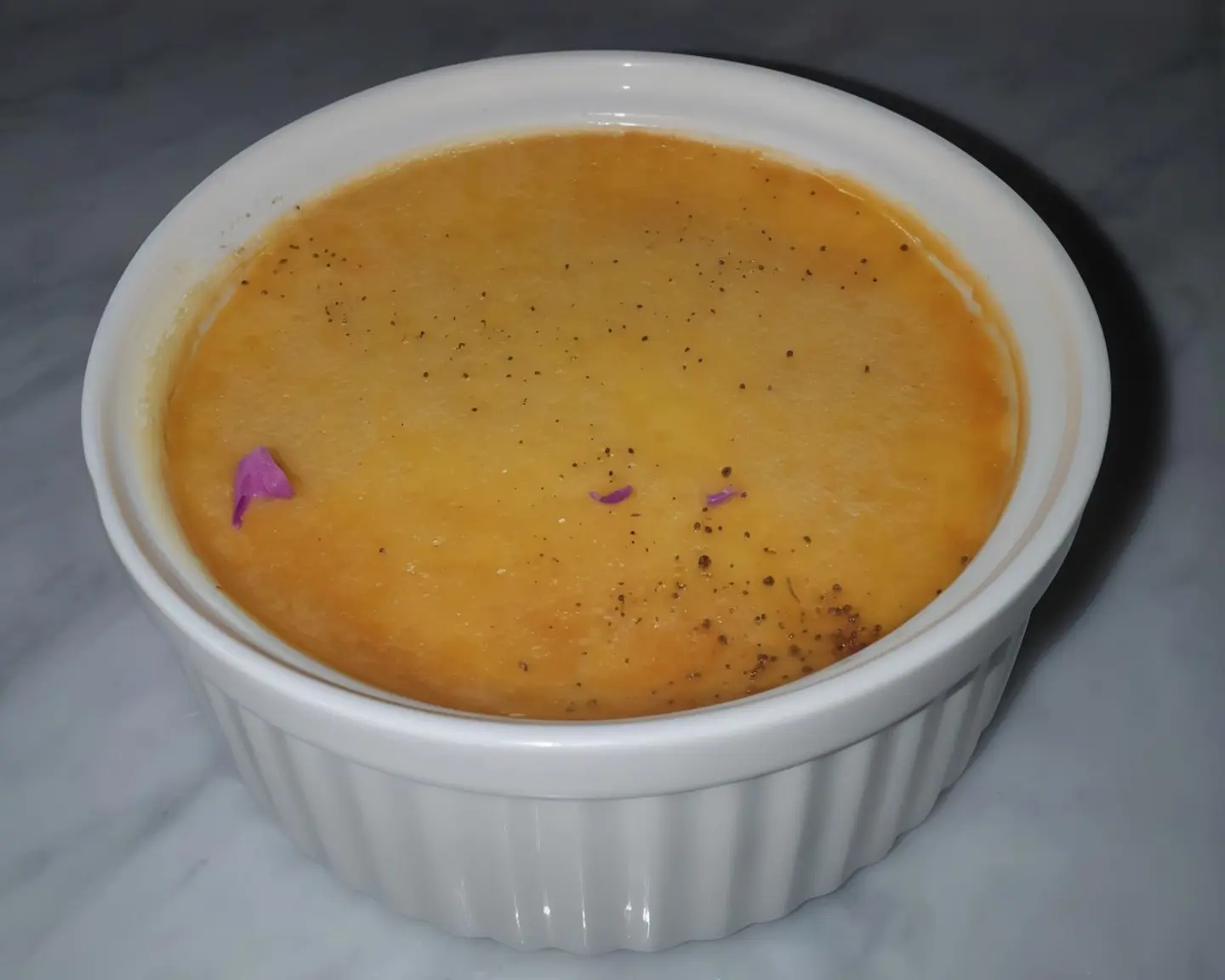 Sweetened Custard With Caramel