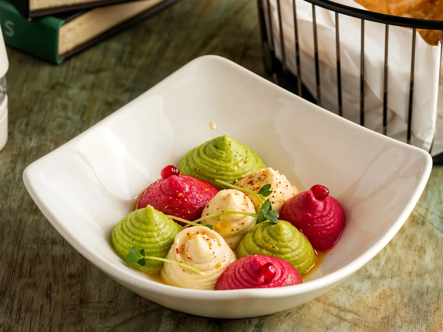 Cart Hummus Trio