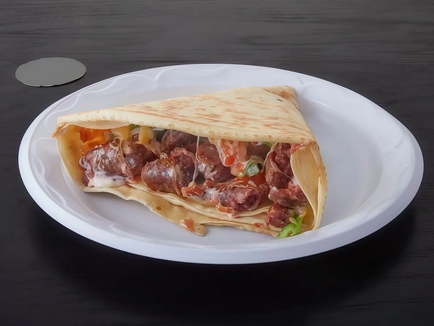 Sausage Crepe
