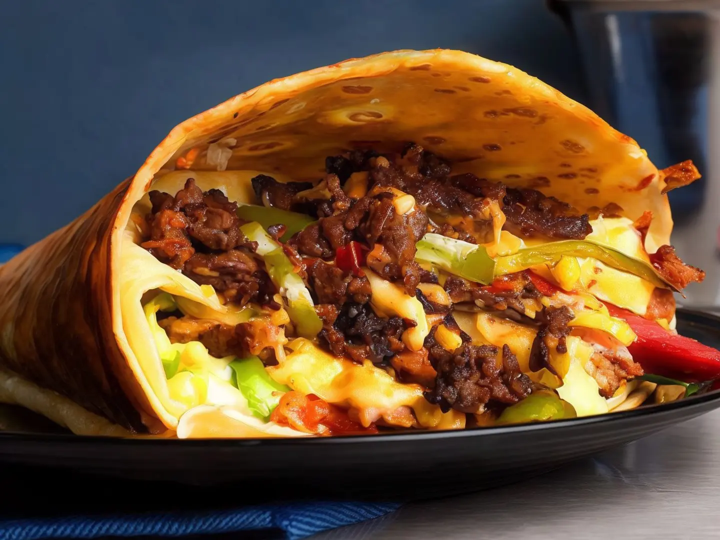 Mixed Meat Crepe