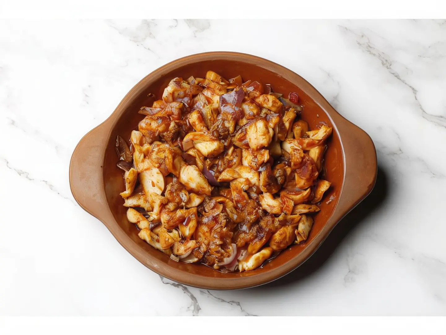 Oven Baked Chicken Awsal