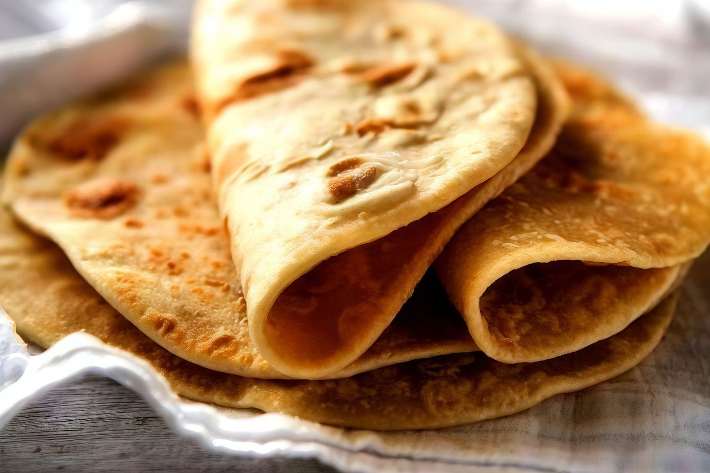 Cheese Chapati With Chips
