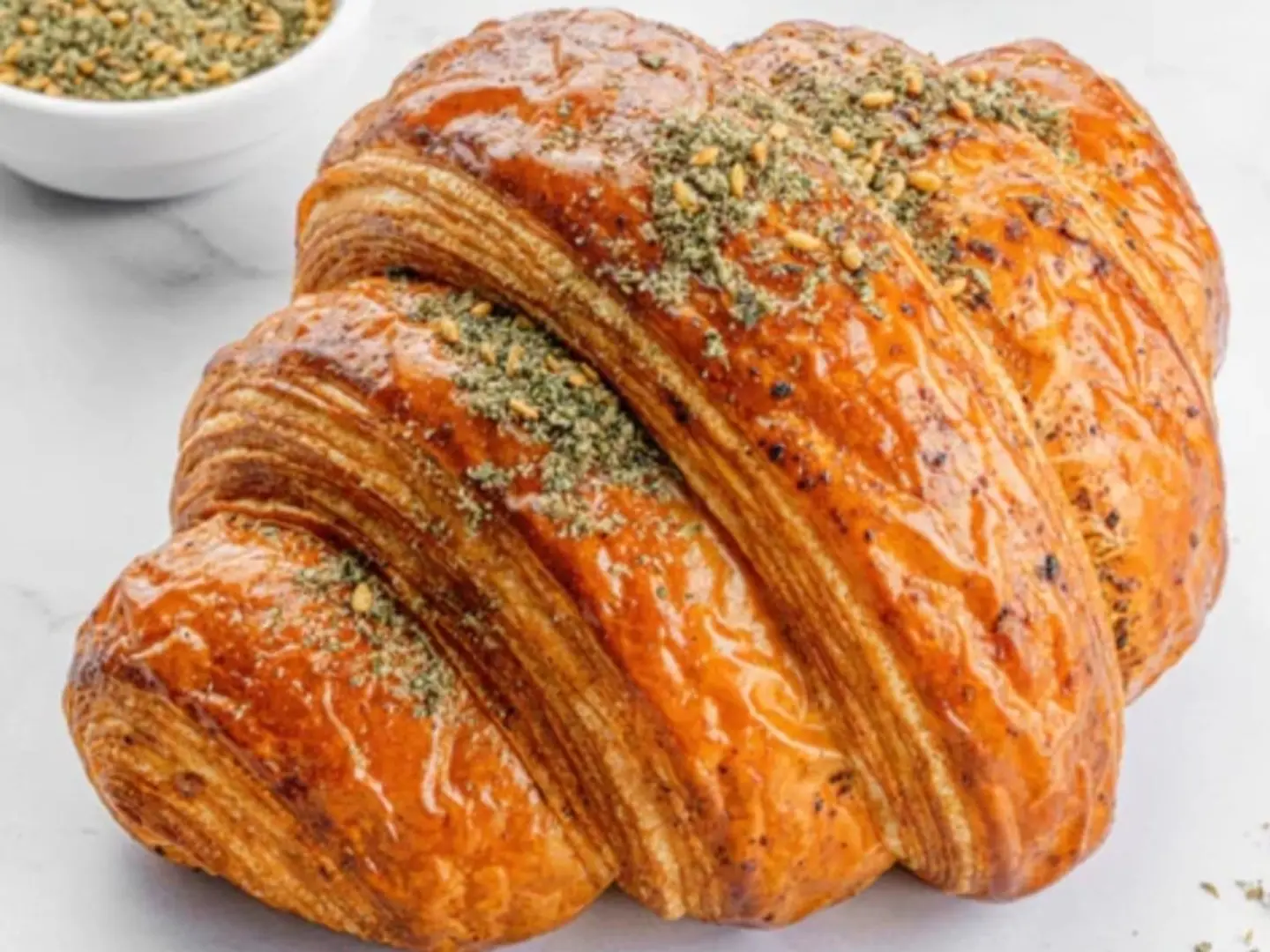 كروسان زعتر