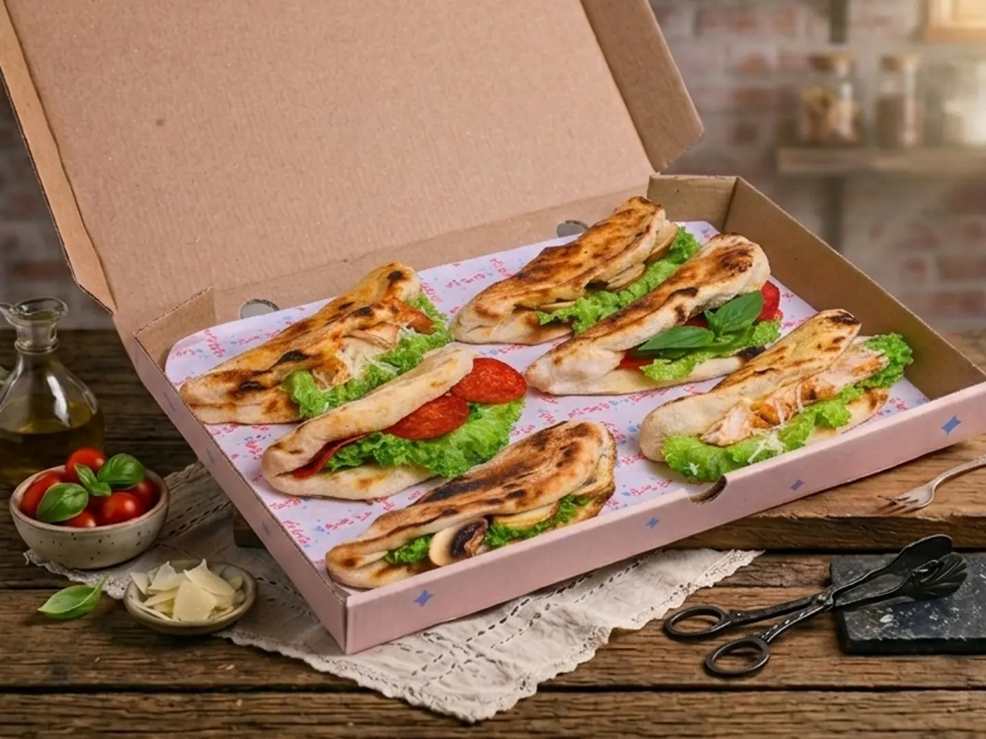 Napoli Sandwich 6 Pieces