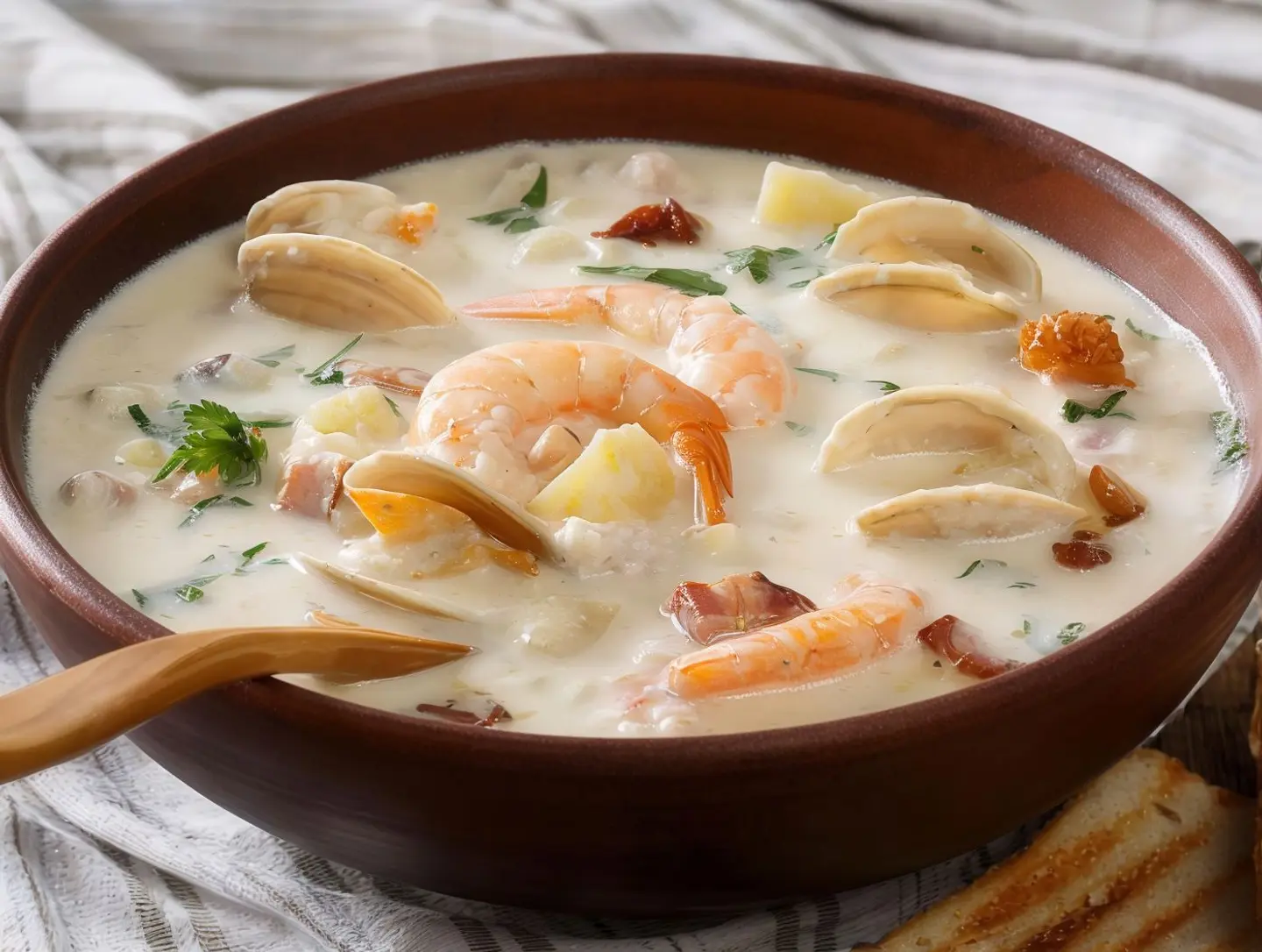 شوربة ثمار البحر