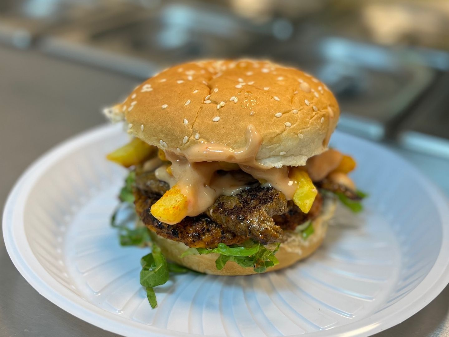 Double Steak Burger