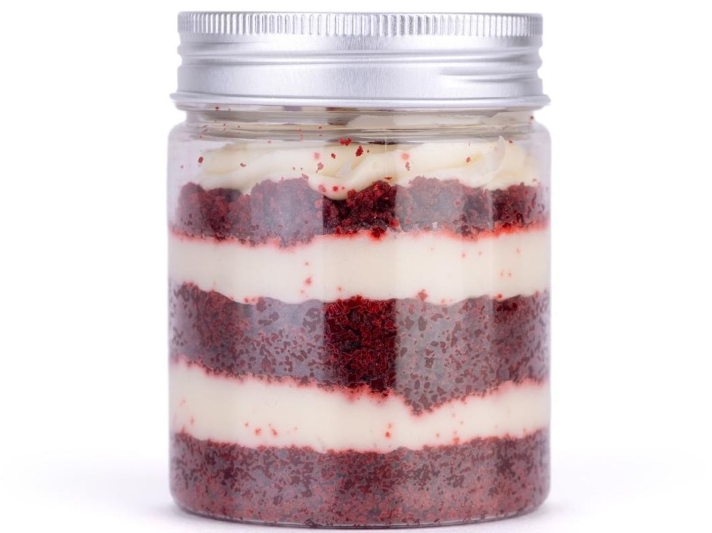 Red Velvet Cake Jar
