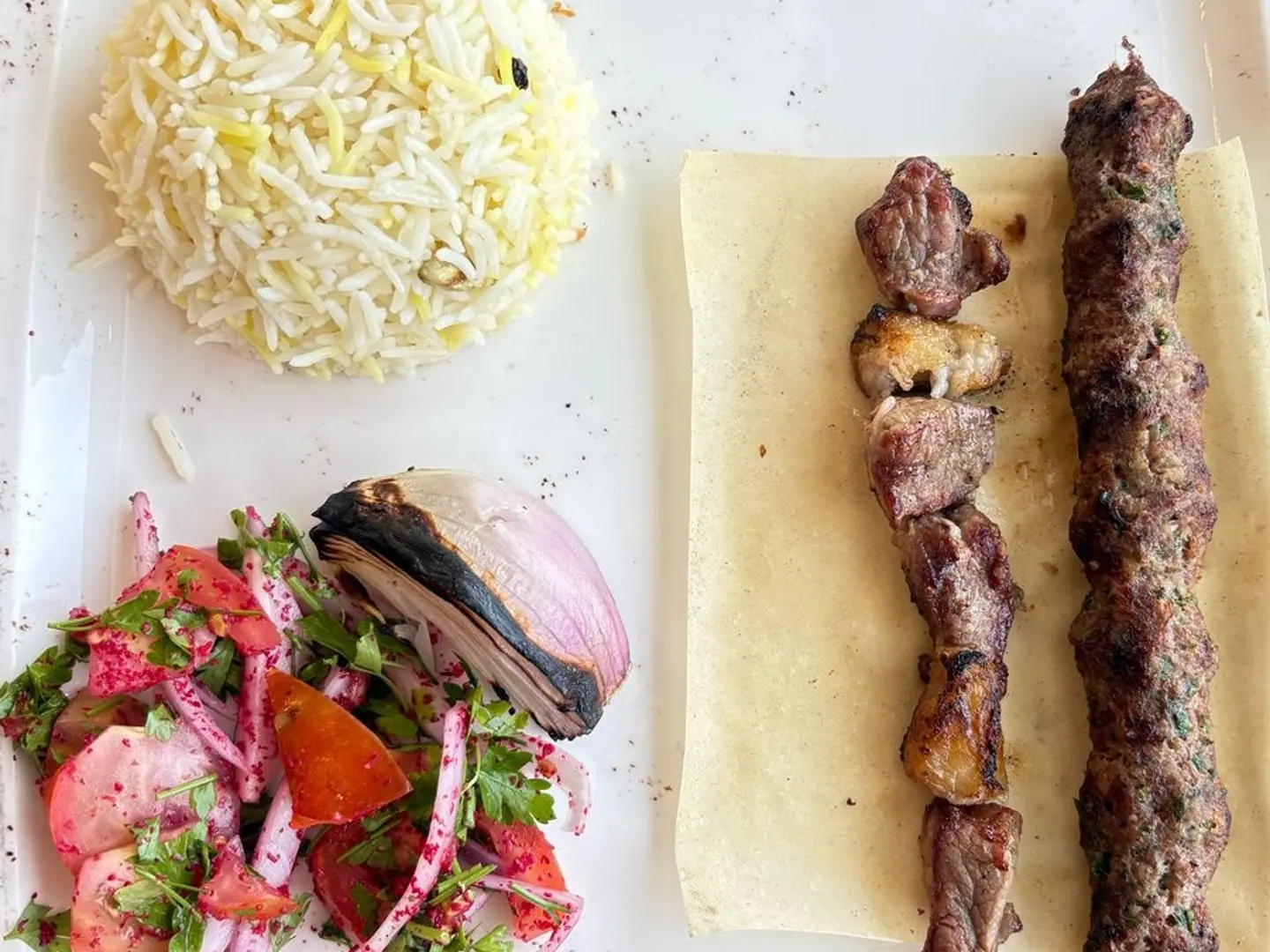 Meal Mixed Grilled Meat