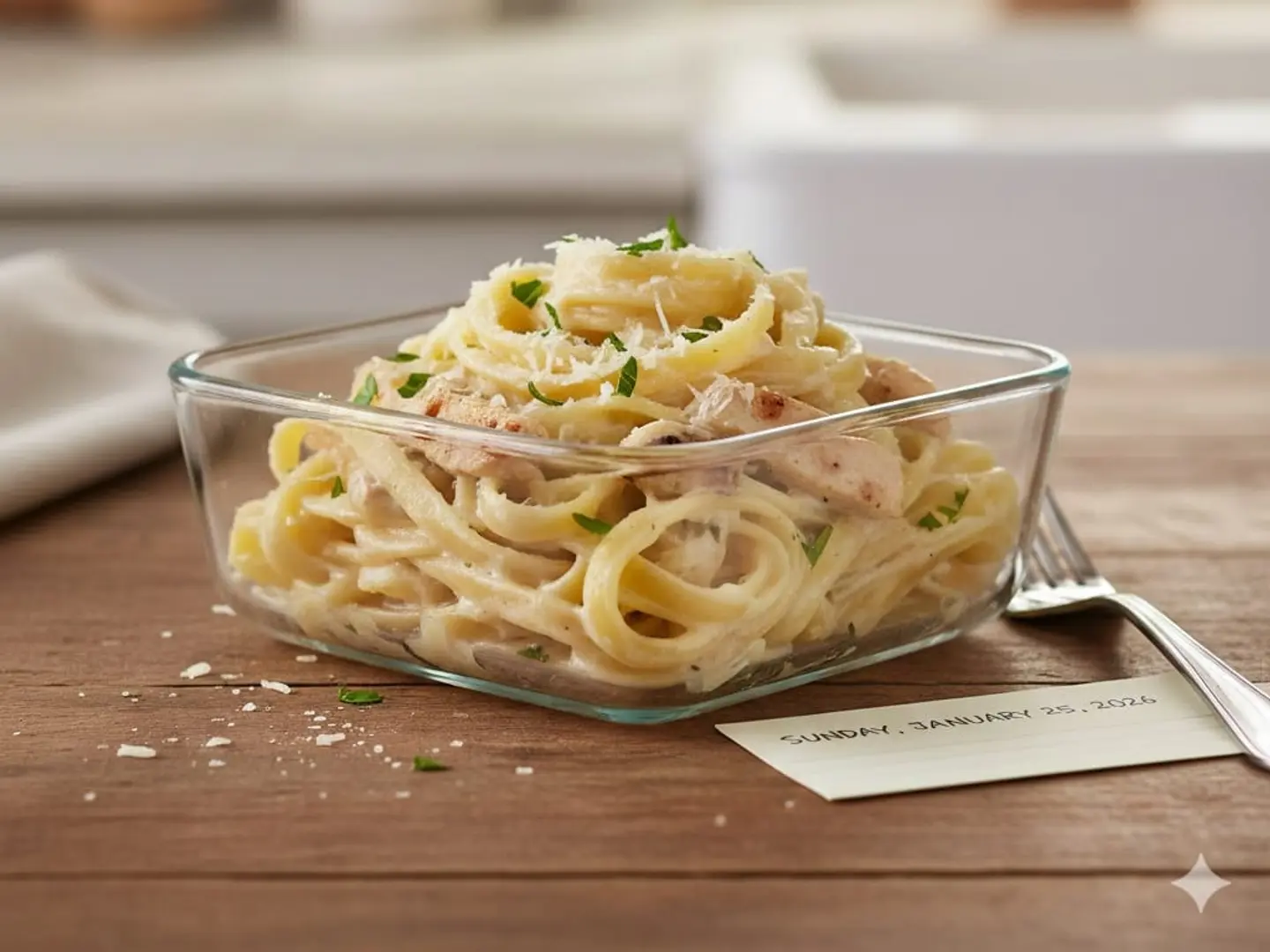 صينية معكرونة الفريدو - فوتوشيني