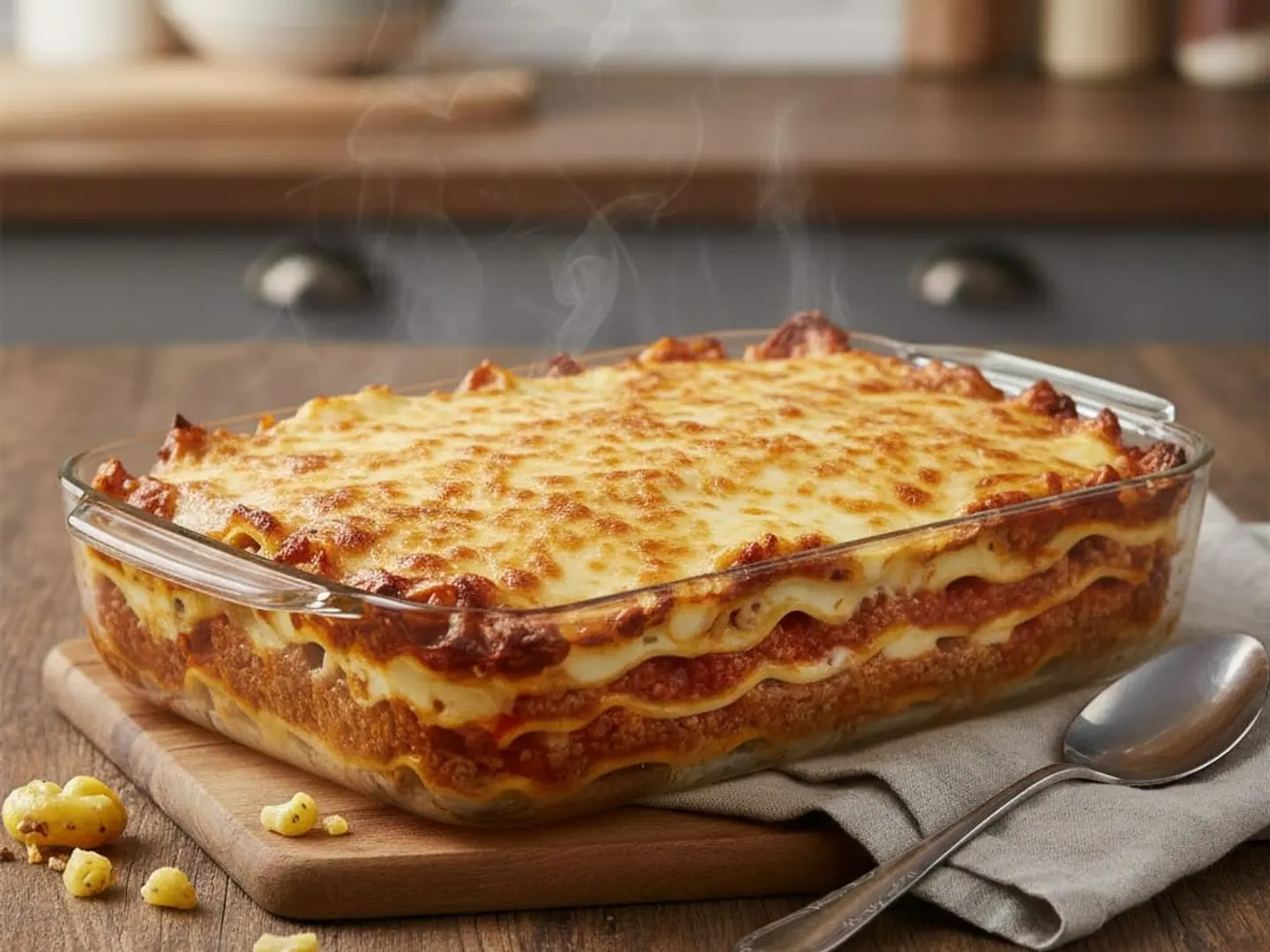 صينية لازانيا باللحم