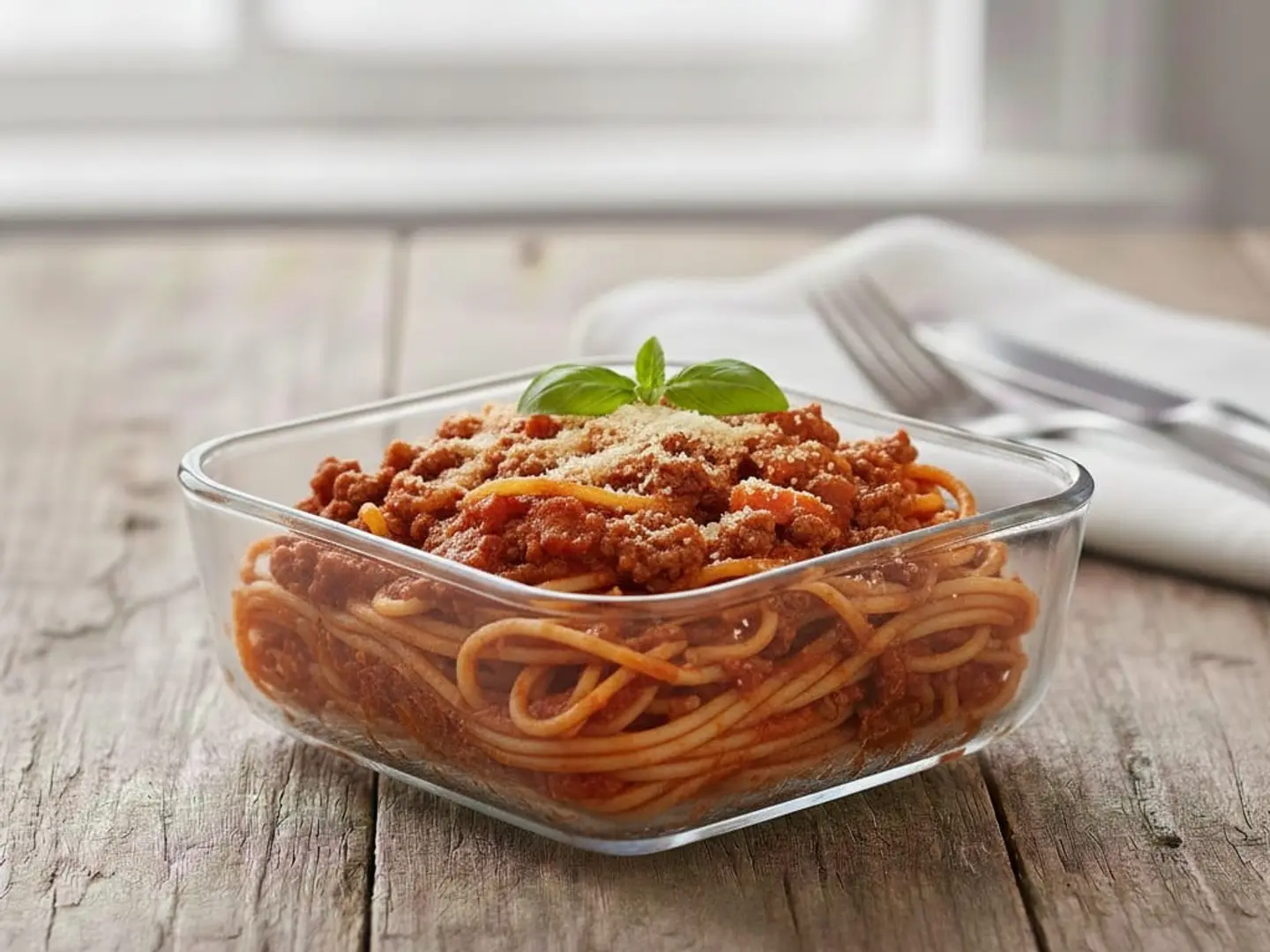 صينية معكرونة بولونيز