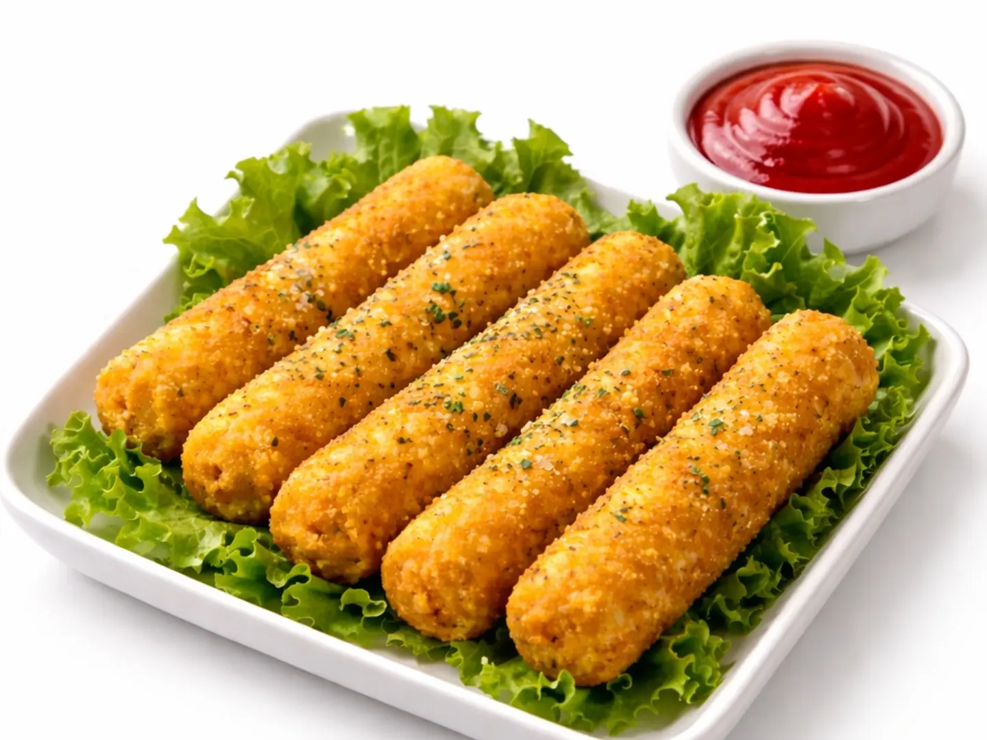 اصابع الموزاريلا المقرمشة