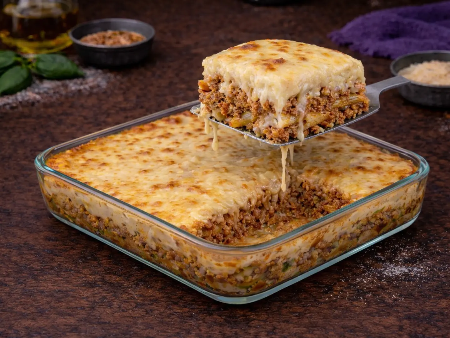 Béchamel Meat Pasta