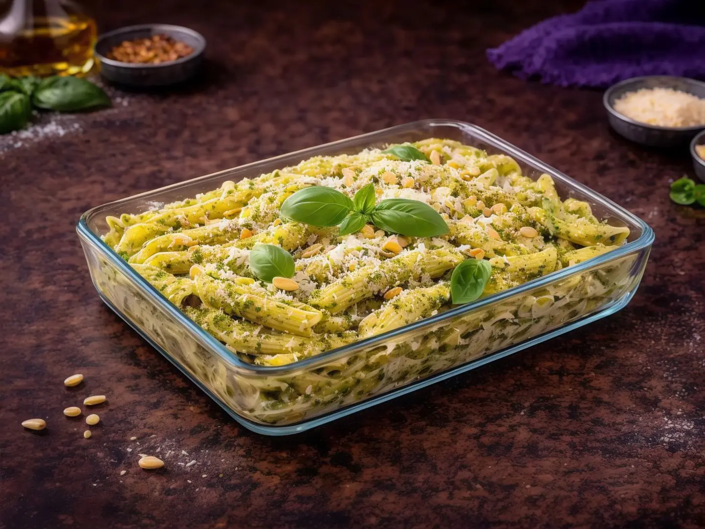 Pasta Al Pesto - Small