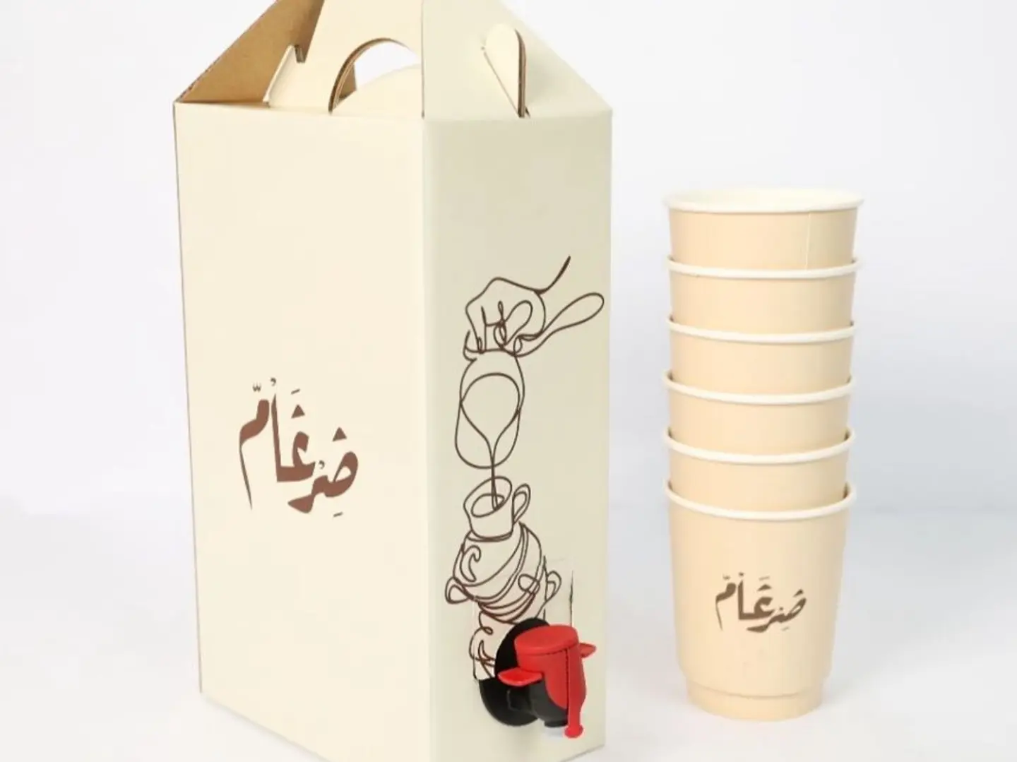 بوكس القهوة العائلي بارد