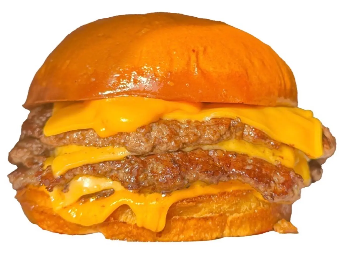 سماش برجر لحم واقيو دبل وتشيز