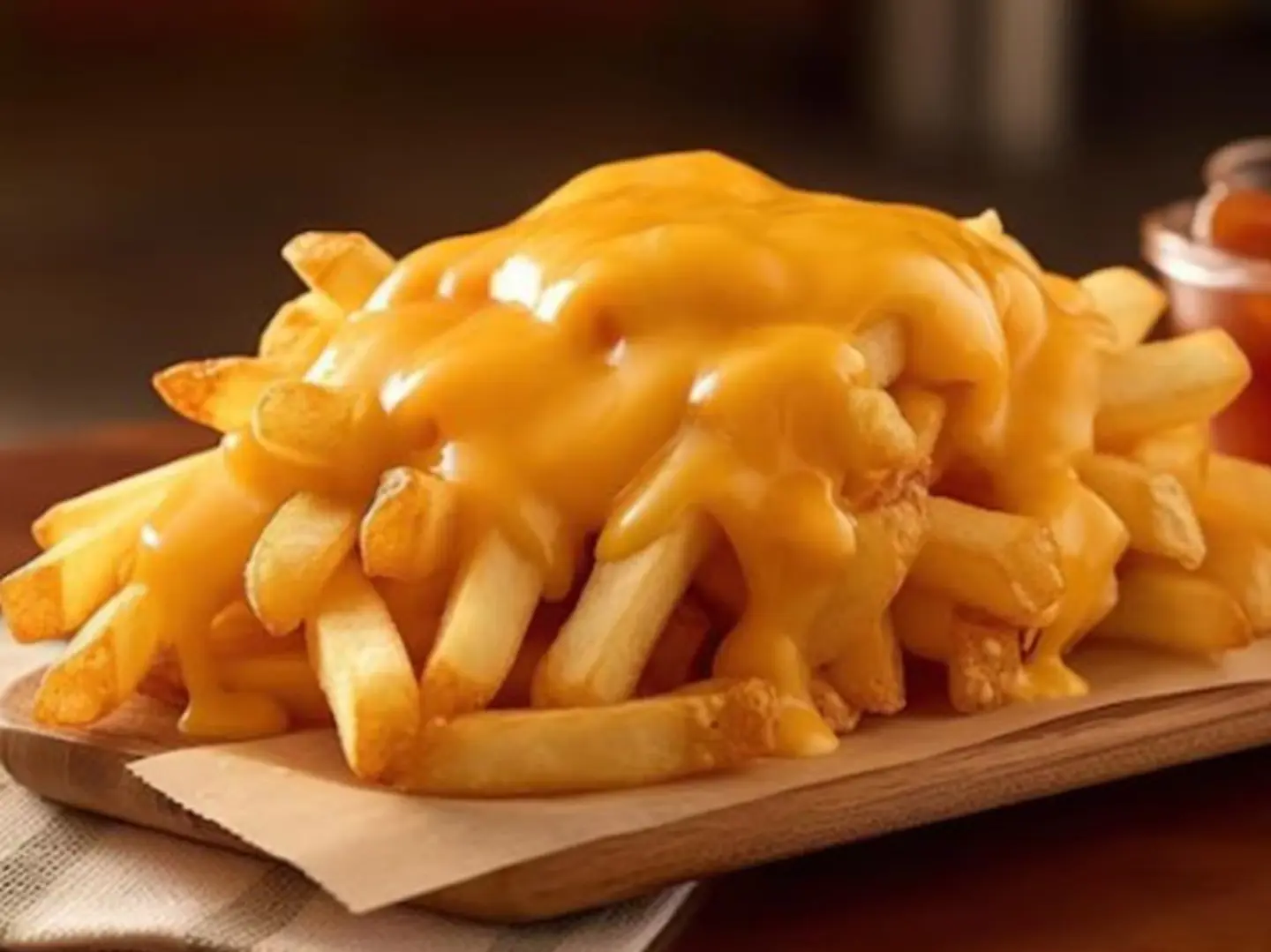 Potato With Cheesy Sauce