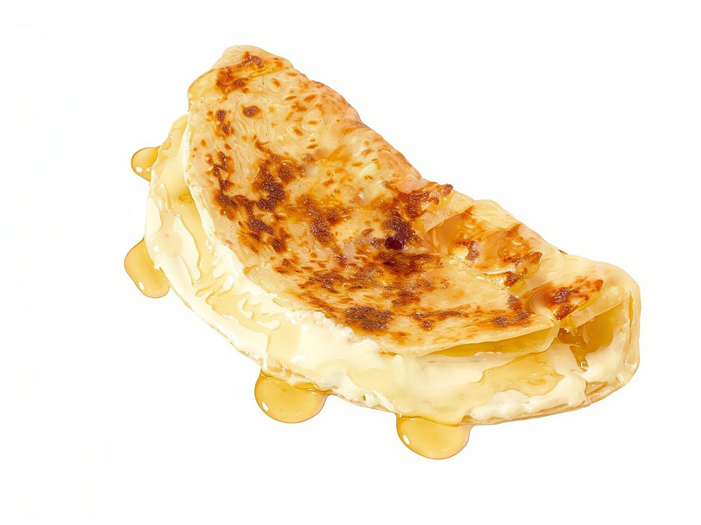 Chapati Cheese With Honey