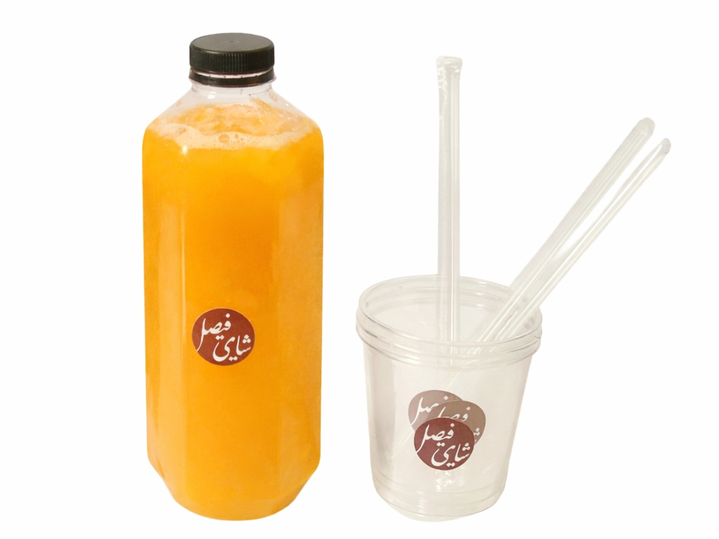 عبوة عصير برتقال طازج