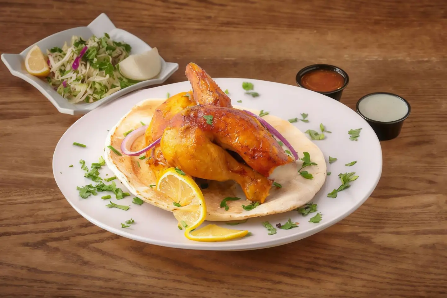 Plain Half Grilled Chicken