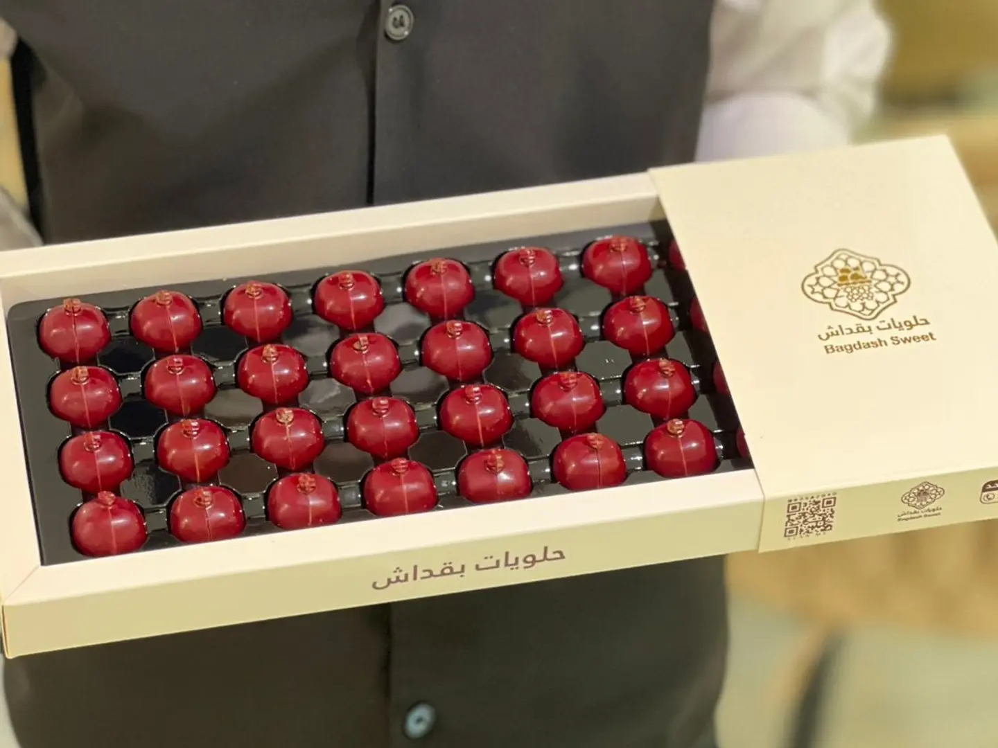 شوكولاتة بلجيكية محشوة بالرمان