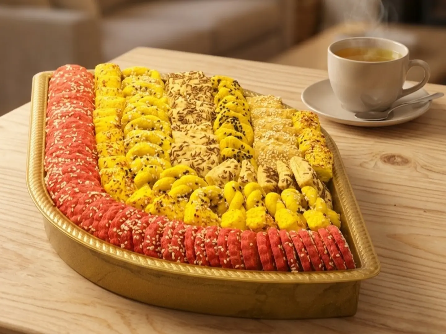 Mixed Savory Biscuits Dam'ah Plate