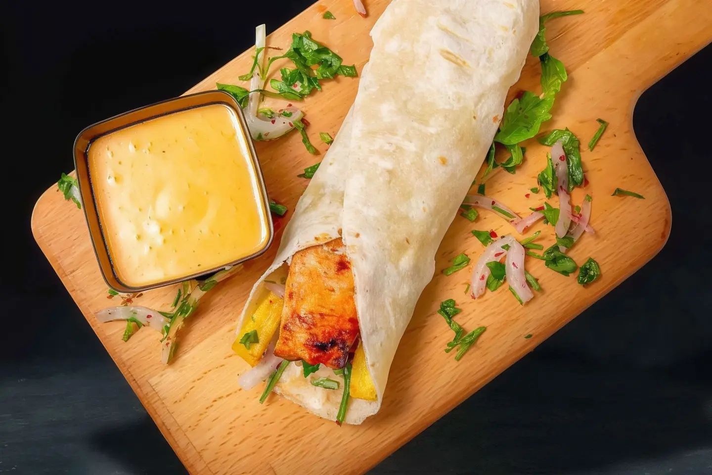 Shish Tawook Saj Sandwich - Mediem