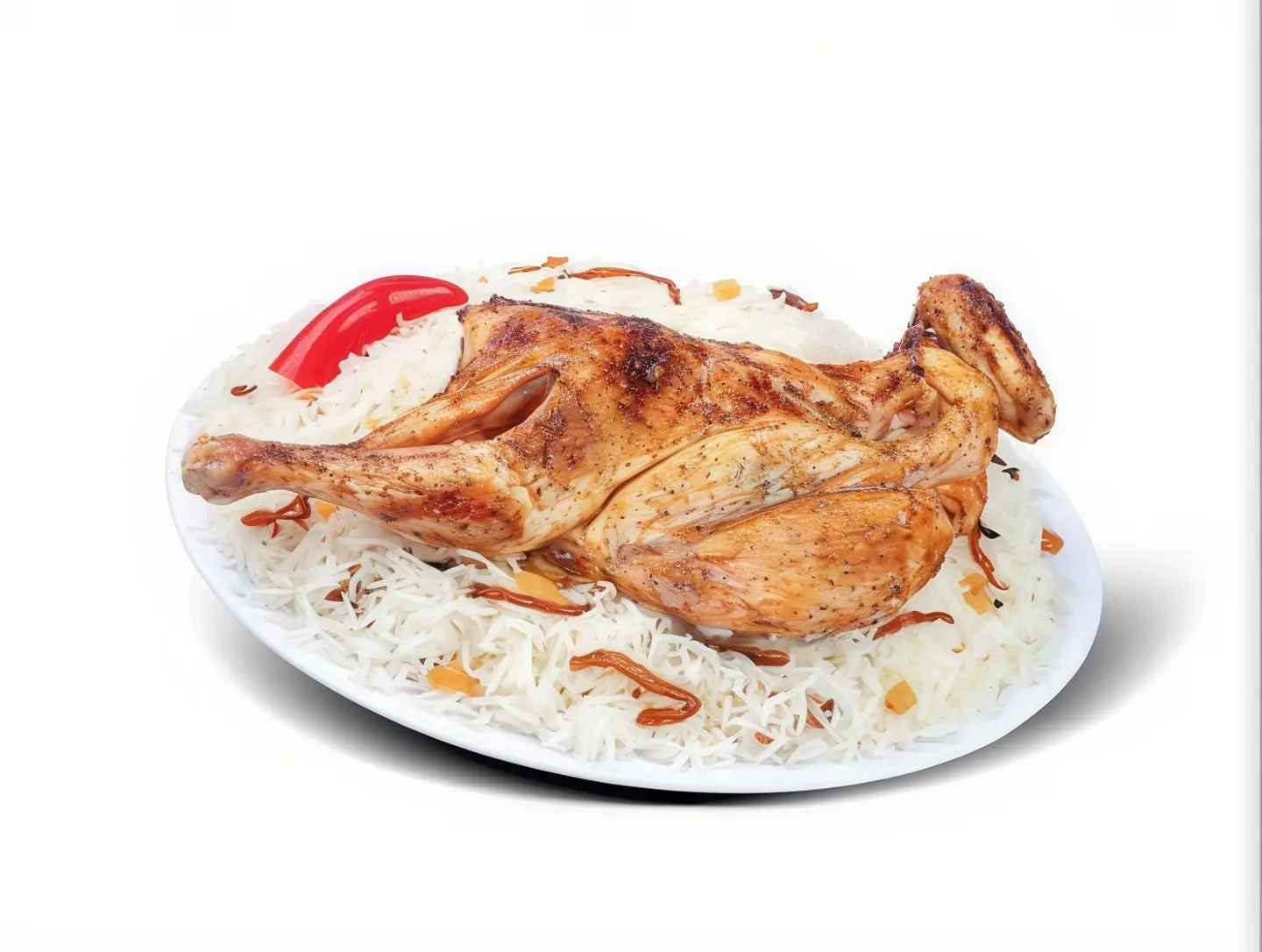 حبة دجاج مظبي