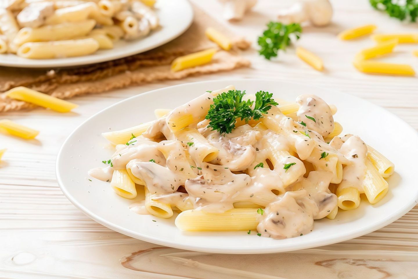 Penne Alfredo