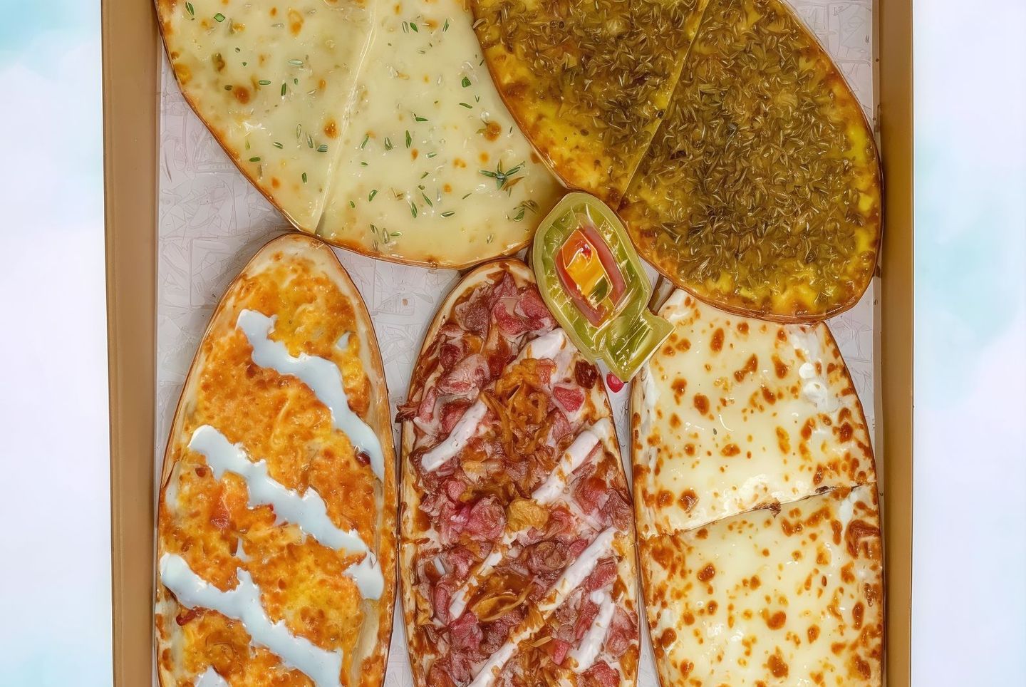 عرض خمسه أنواع صفائح من اختيارك