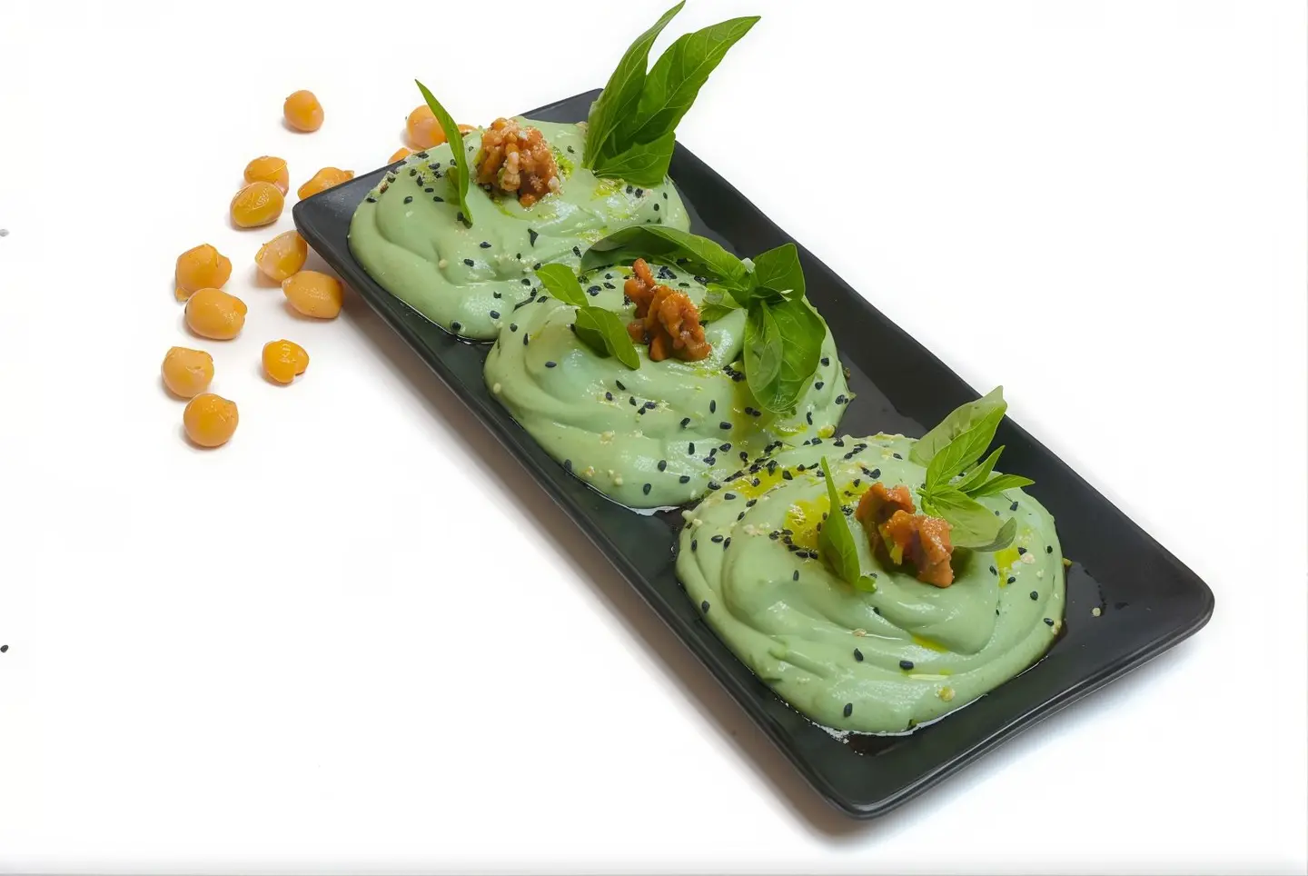 Hummus With Pesto
