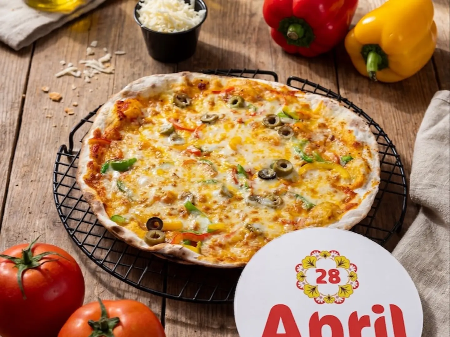 Vegetable Margarita Manqousha