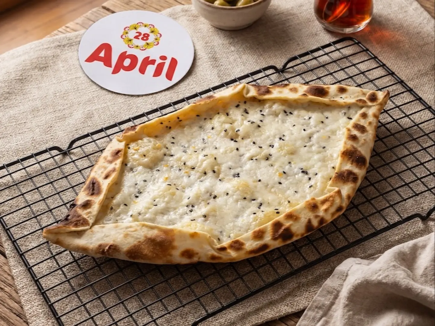 Akawi Cheese Manqousha