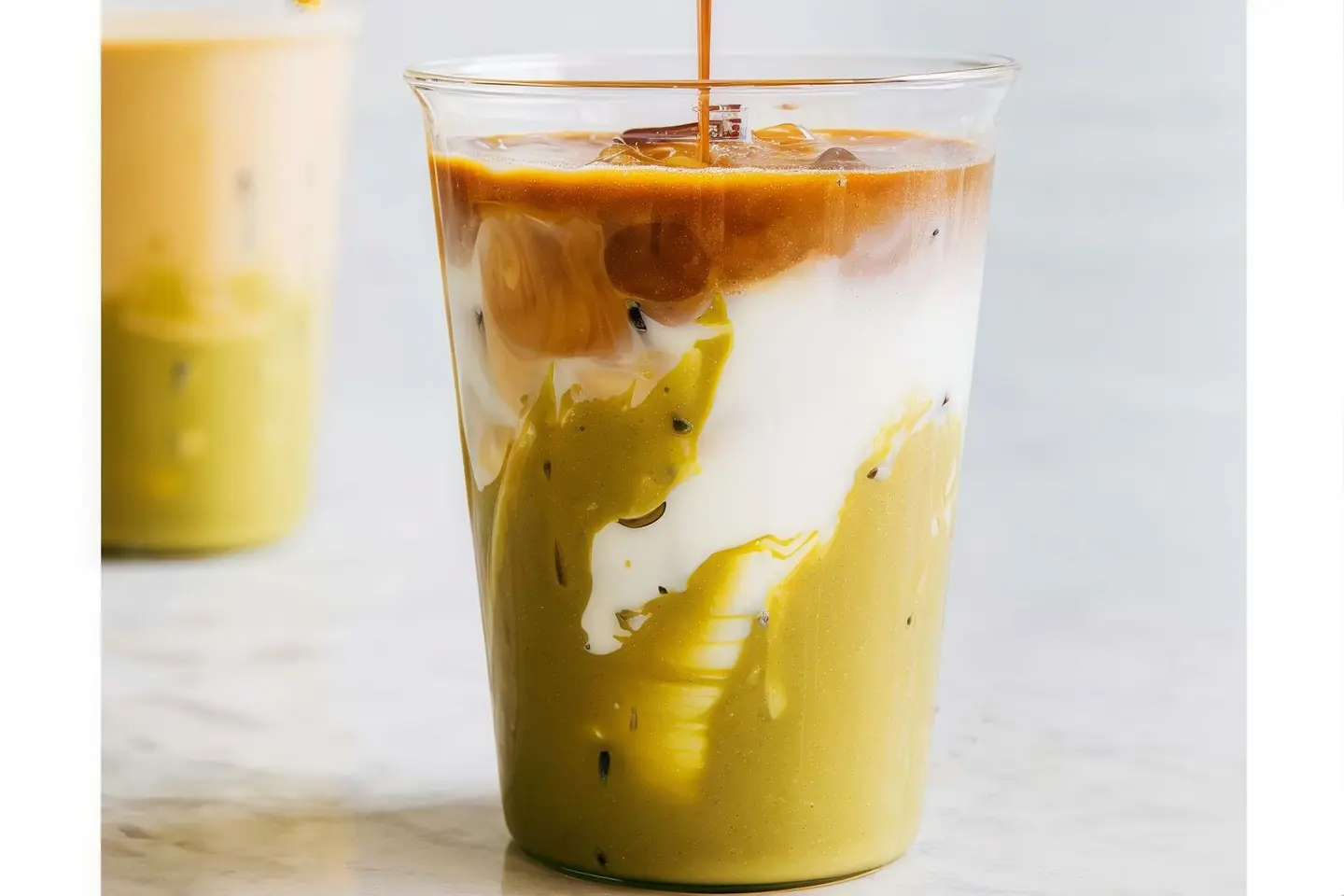 Iced Pistachio Latte