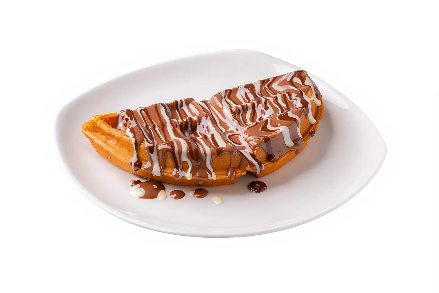 Waffle Chocolate 2 Piece