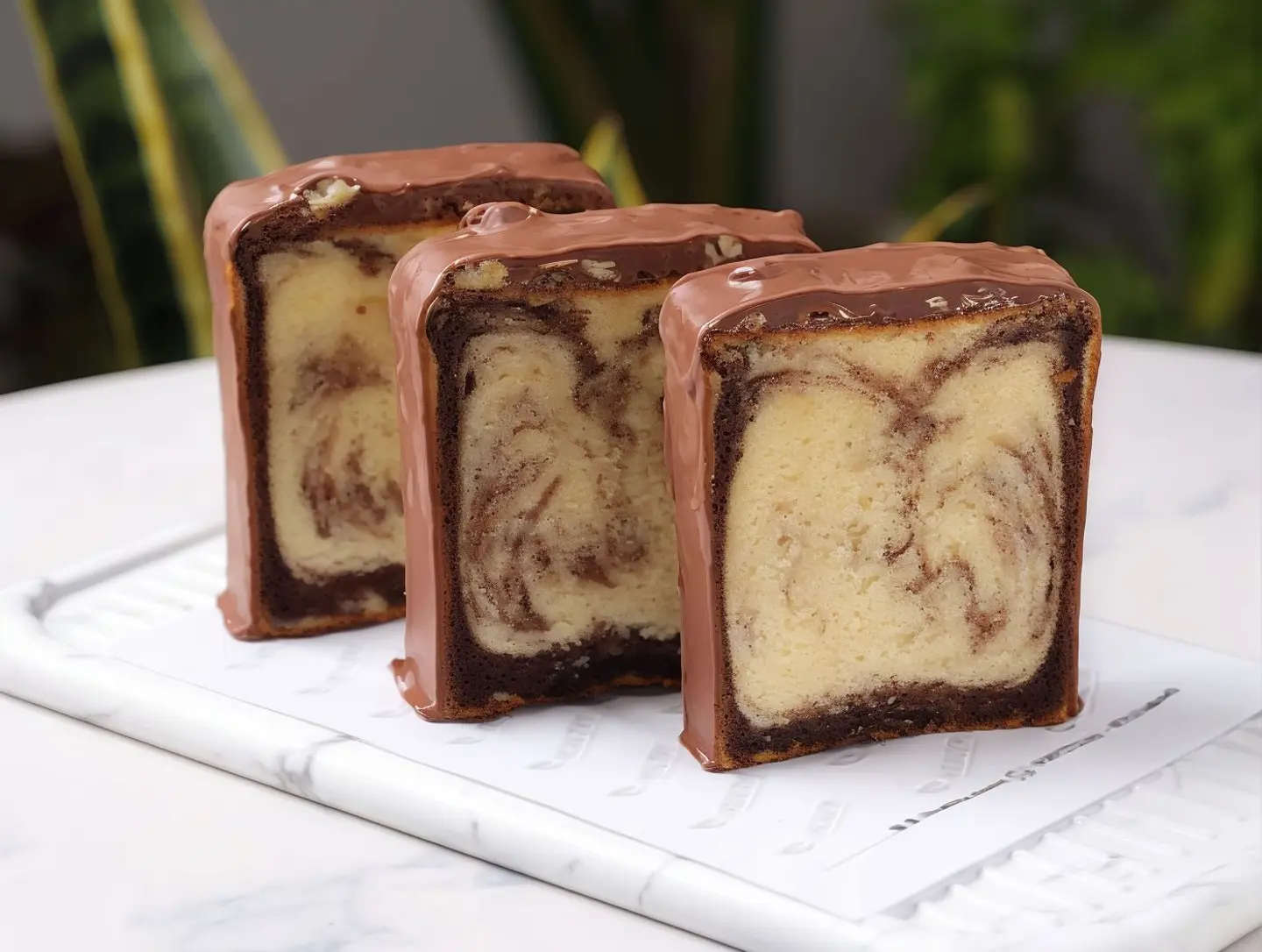 Marble Cake (Protein Bomb)
