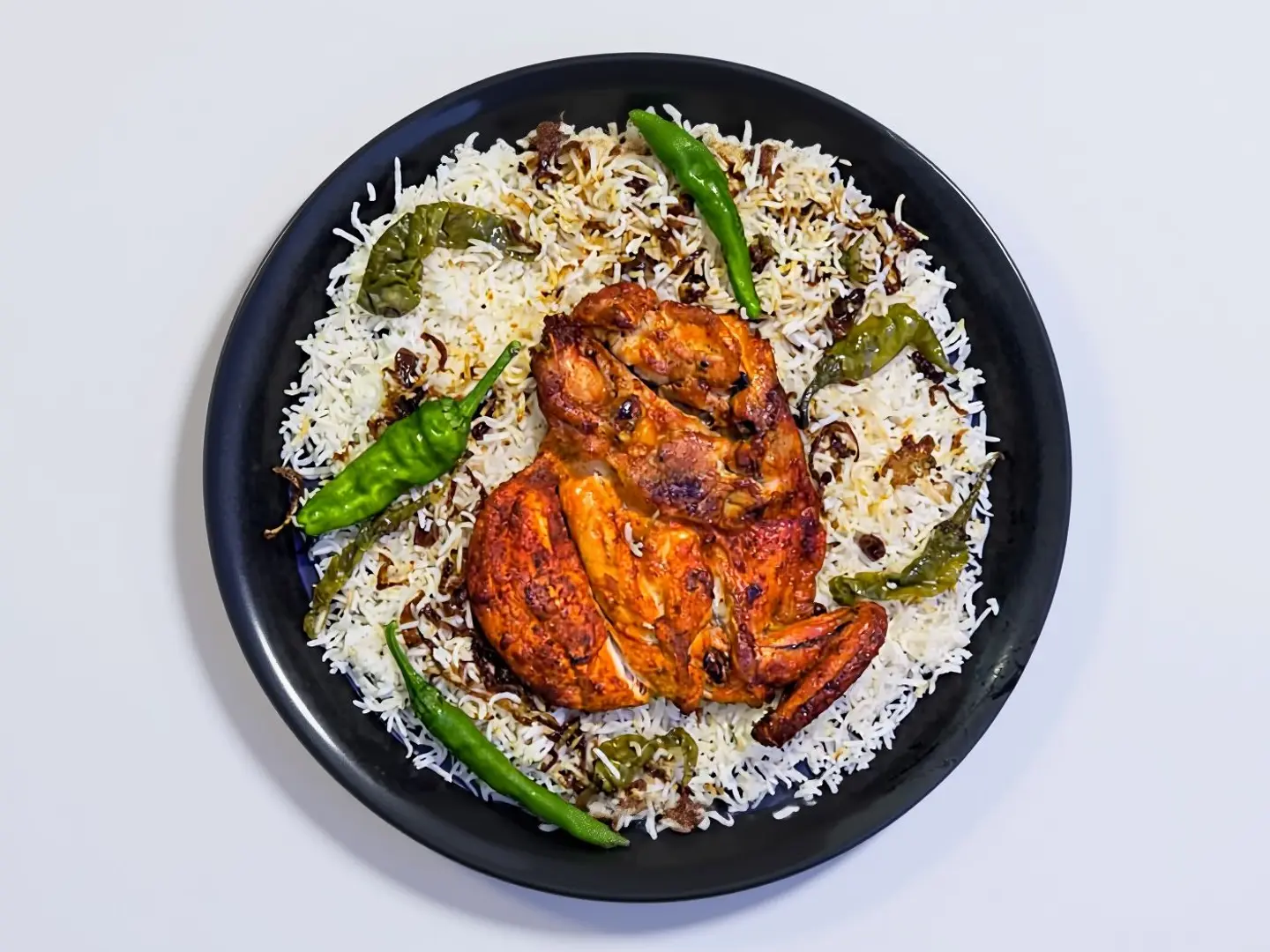 حبة مظبي حار مع ارز بشاور