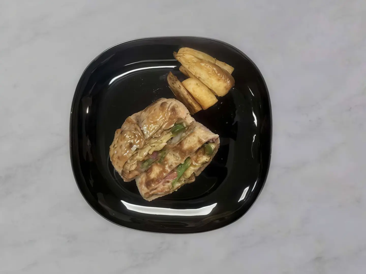 Chicken Burger Pie