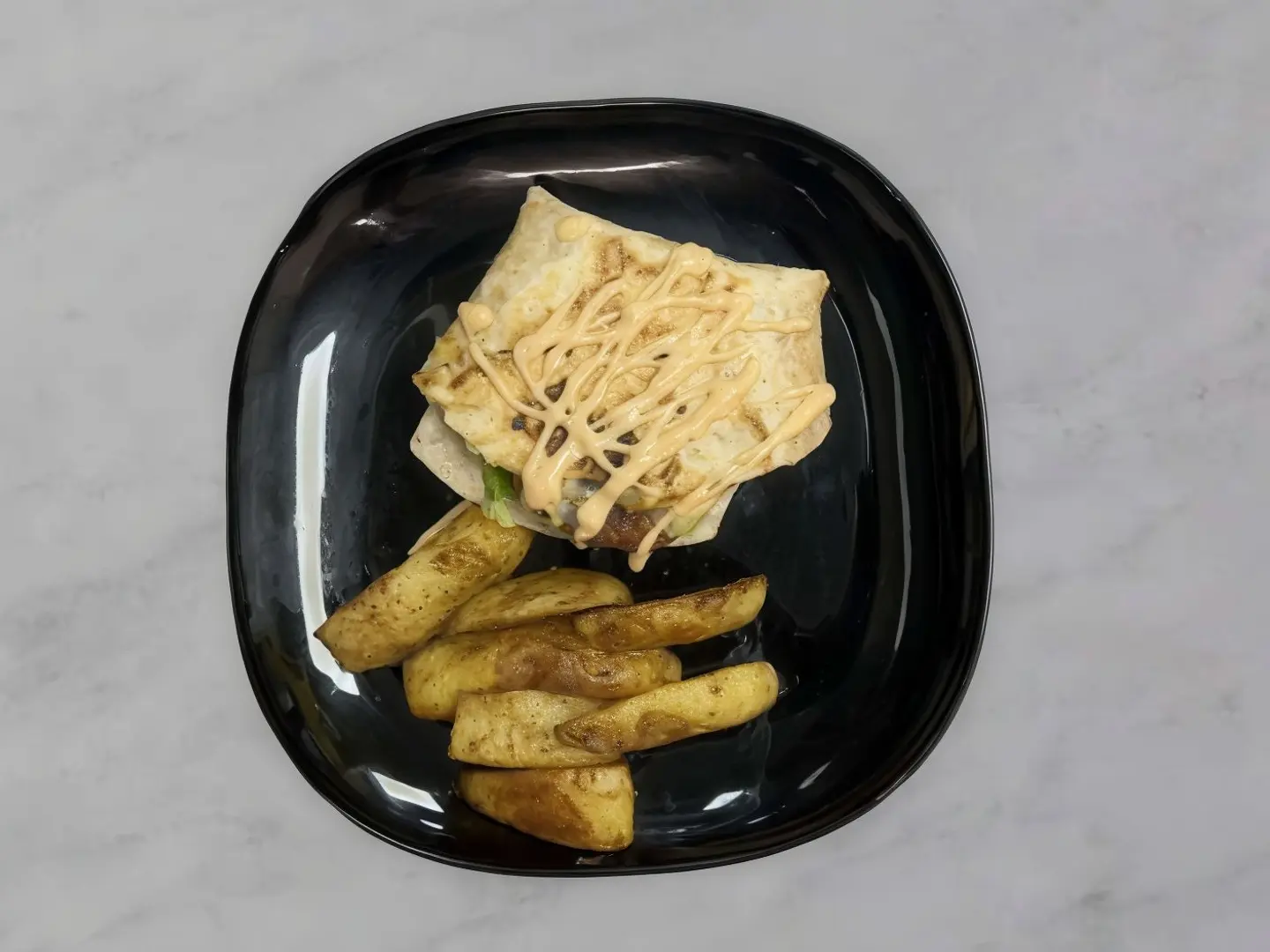 Meat Tortilla Burger
