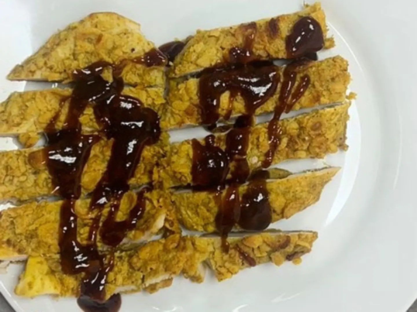Chicken Tenders With Barbecue Sauce  150g